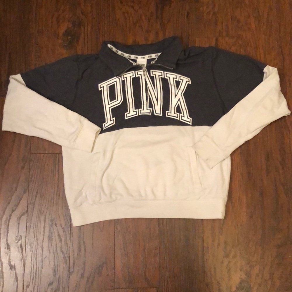 PINK Victoria secret quarter zip